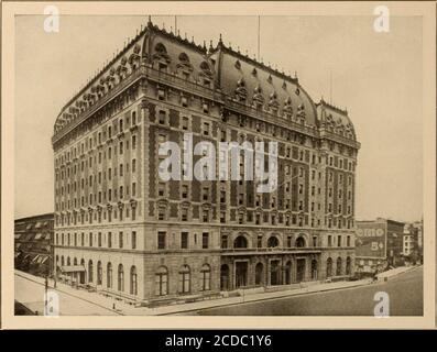 . Scenes of modern New York. . feet above and extends55 feet below the ...