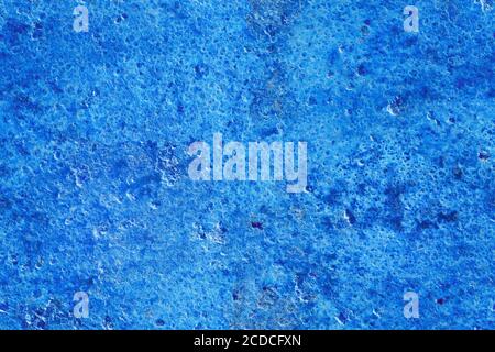 Seamless blue concrete, plaster, stucco, grunge texture and background Stock Photo