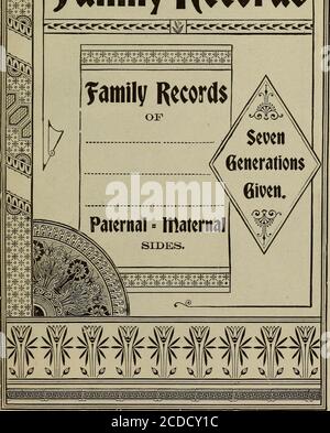 . Origin and history of the name of Taylor, with biographies of all the most noted persons of that name. And an account of the origin of surnames and forenames. Together with over five hundred Christian names of men and women and their significance. The Crescent family record . *y&lt;M»U^ il515151515lS:iB15l 1 ! i ** family Records. Stock Photo