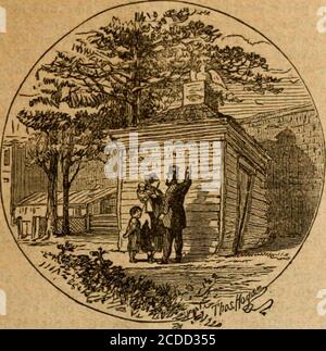 . Webster's calendar, or, The Albany, Columbia, Montgomery, and Washington almanack, for the year of our Lord ... . y seven and a halfcents, sah. This proved too much to be resisted. The capital wasfurnished then and there, and if it didnt setup that mercantile son ofAfrica in let-s than twenty minutes we made a mistake in estimatinghis business tendency. A cockney sportsman, having vowed to his wife to bring home ahare killed by himself, and not being able to dispatch one by the aidof his gun, bought one and tied it with a string to a tree. Then,placing himself at an easy distance, he raised Stock Photo