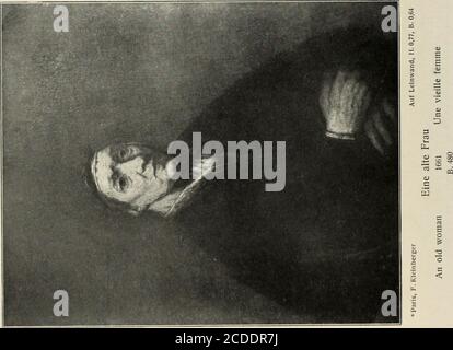 . Rembrandt; des meisters gemälde in 643 abbildungen . 496 Stock Photo