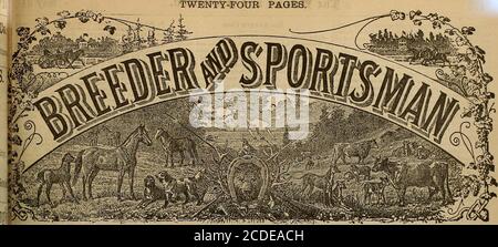 . Breeder and sportsman . TWENTY-FOUR PAGES. Vol XVI. No 22.No. 313 BOSH STREET. SAN FRANCISCO. SATURDAY, MAY 31, 1890. PALO ALTO. i Electioneer Recovering—Beautiful Bells andHer Foal—: he Palo Alto String—TheThoroughbred Foals—The Uni-versity Grounds. : For Beveial weeks stories have been rife relating to a Berl-ins illness of Electioneer. The rumors have been so variedod contradictory that a representative of the Breeder andIportsman visited Palo Alto Stock Farm oo Friday last toUttruiine what truth there was in the many storieB whiche been circnlated anent the grand old horse. More thanndin Stock Photo