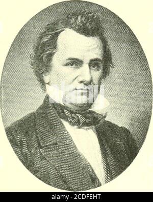 . Norwich University, 1819-1911; her history, her graduates, her roll of honor . and it was due chiefly to his powers as an orator, that theState was carried for this candidate. He was secretary of state of Illinois from December, 1840-to February,1841; was judge of the Supreme Court, 1841-43; was Congressman, 1843-47;and was United States Senator from 1847 until his death in 1861. In 1858, hemade the historic joint canvass with Abraham Lincoln, whom he defeated forthe Senate. During his term of service in the United States House of Representativesand the Senate, he gained great distinction as Stock Photo