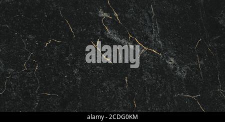 Black marble texture. Golden patterns. Background surface Stock Photo