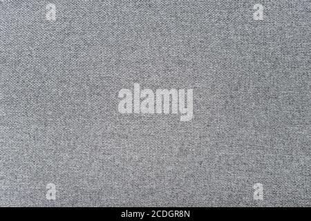 Gray fabric texture - close-up of a sofa upholstery - Gray fabric background Stock Photo