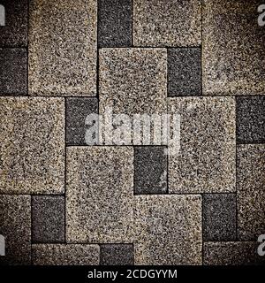 Stone mosaic Stock Photo
