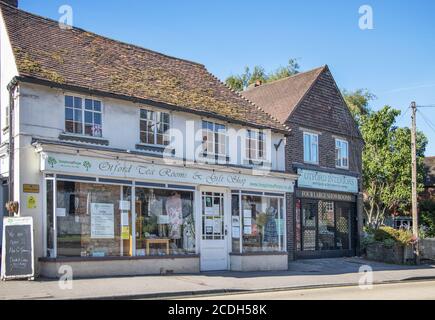 tea rooms in the village of otford near sevenoaks kent Stock Photo