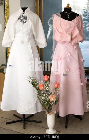 Dress for brides Stock Photo