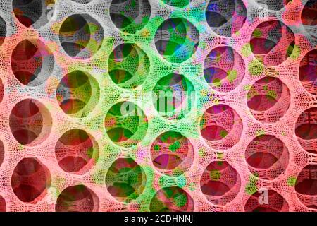 Background image with grid texture in bright colors Stock Photo