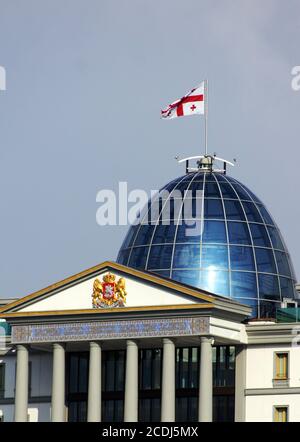 The Official residence of Georgian President Mikheil Saakashvili in ...