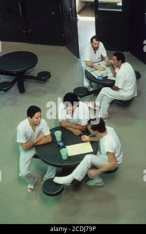 Inmates in Travis County jail in Austin, Texas. No releases  ©Bob Daemmrich Stock Photo