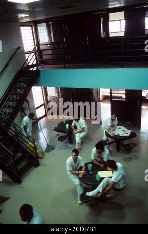 Inmates in Travis County jail in Austin, Texas. No releases  ©Bob Daemmrich Stock Photo