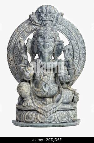 ganesh sculpture Stock Photo