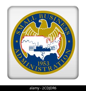 Small Business Administration SBA Icon Logo Stock Photo - Alamy