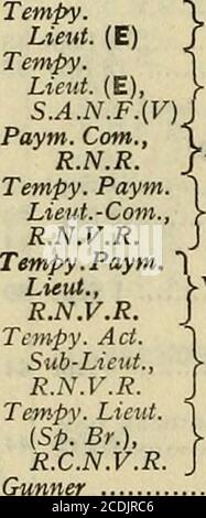 The Navy List J Bowman Dsc M July 42 Sub Lieut R G Begg 9 May 44 Tempy T Sub Lieut M M Browning Oct 43 R N V R Jgunner T H J Price May 43