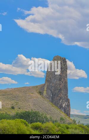 Finger Rock is a volcanic plug located in Stagecoach State Park in the ...