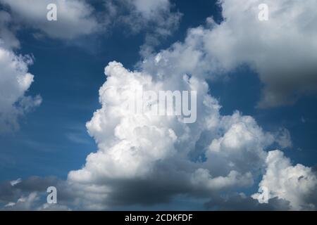 Dramatic clouds Stock Photo