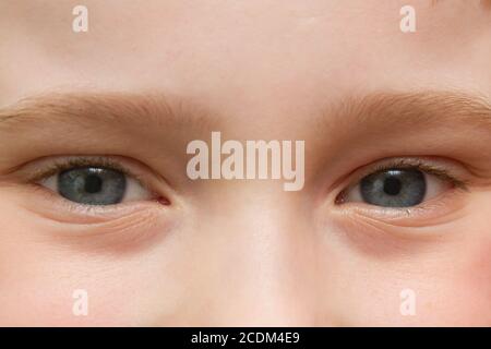 Child's eyes Stock Photo