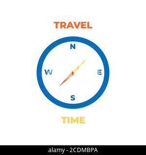 Tumblr explore icon vector, compas, isolated, button, EPS, UI, web, symbol, logo, element, image flat illustration graphic social media user interface Stock Vector
