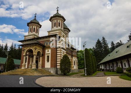 Romanian Sinaia monastery, Sinaia - Romania Stock Photo