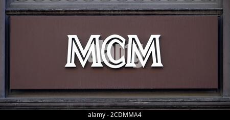 MCM circle letter logo design with circle and ellipse shape. MCM ellipse  letters with typographic style. The three initials form a circle logo. MCM  Ci Stock Vector Image & Art - Alamy