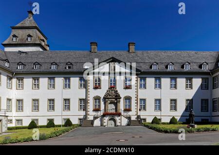 Monastery Grafschaft, Baroque, clinic, health resort Grafschaft, district of Schmallenberg, Hochsauerlandkreis, North Rhine-Westphalia, Germany Stock Photo