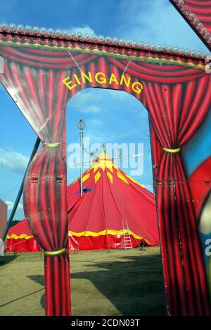 circus tent Stock Photo