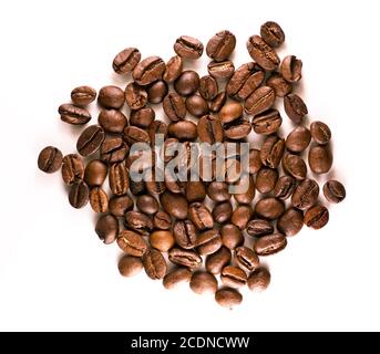 roasted coffee beans Stock Photo