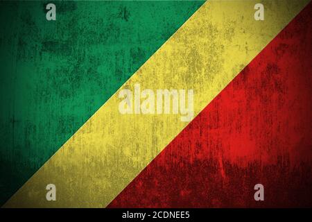 Republic of the Congo Grunge Stock Photo - Alamy