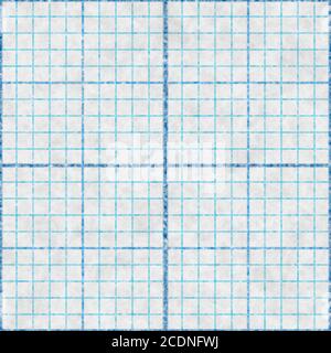 seamless graph paper pattern Stock Photo