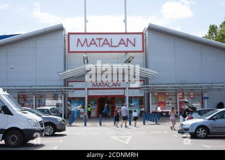 The Matalan shop at the West Quay Retail Park in Southampton in the UK, taken on the 10th July 2020 Stock Photo