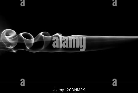 Abstract smoke swirls Stock Photo