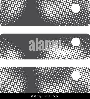 Database icon in halftone style. Grunge background vector illustration ...