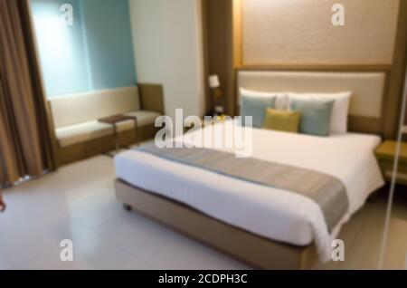 Abstract blur  bedroom Stock Photo