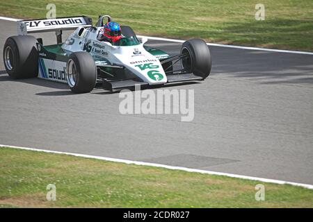 Williams  Formula 1  FW 08 1982 Stock Photo