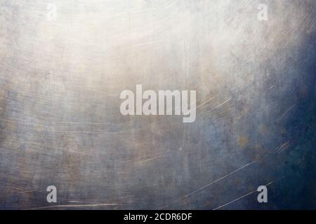 Metallic grunge texture or background Stock Photo