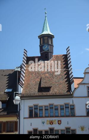 Town hall in Staufen im Breisgau Stock Photo