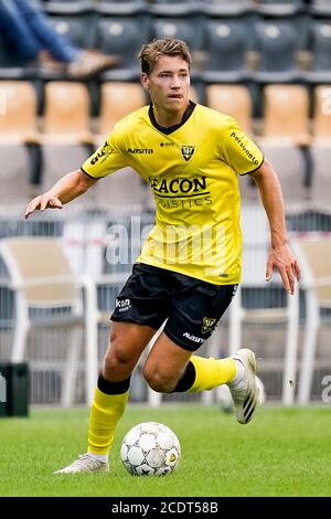 Venlo, Netherlands. 29th Aug, 2020. VENLO, VVV Venlo - SV Straelen, 29-08-2020, football, friendly testmatch, Dutch Eredivisie, Season 2020-2021, Seacon Stadium de Koel, VVV Venlo player Evert Linthorst Credit: Pro Shots/Alamy Live News Stock Photo