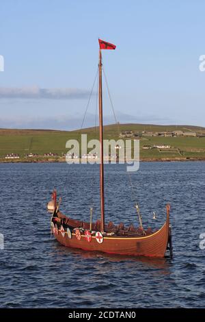 Vikingboat Stock Photo