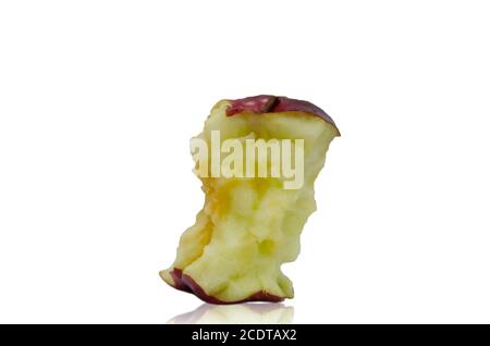 Red Apple bite Stock Photo