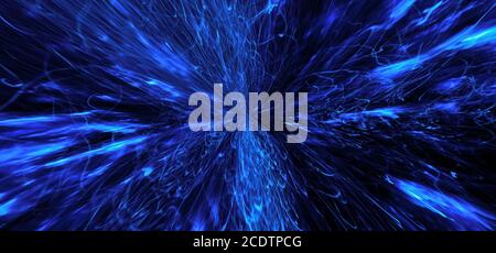 blue abstract background Stock Photo