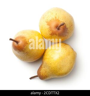 Pears Isolated on White Background Stock Photo