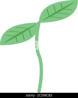 Fertilizer green plant icon, isometric style Stock Vector