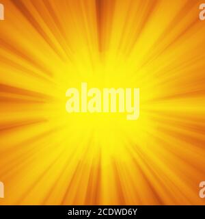 Background with abstract explosion or hyperspeed warp sun God rays ...