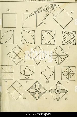 Geometry Design Drawing - Square Geometric Designs | Geometry design,  Designs to draw, Geometric