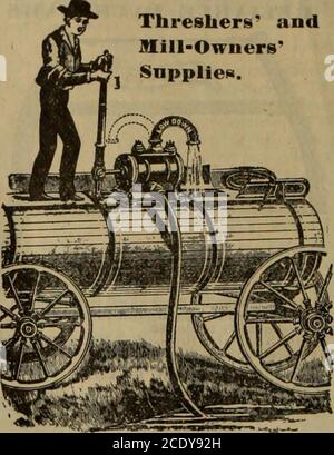 Stanley Mills & Co.  catalogue no. 045 . tom, the track iskept rigid and  firm, and this is an advantage. H 4909 WAGGON SLINGS. L H 4903—Centre Trip  Waggon Slings.