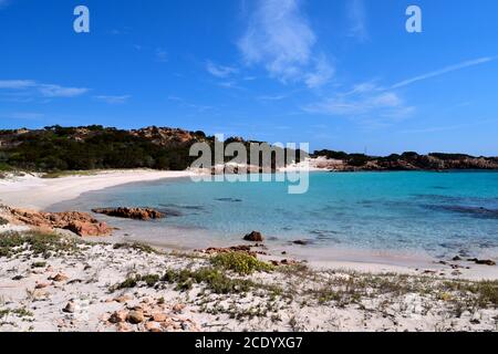 View Of The Coast In The Island Of Budelli, Maddalena Archipelago, Near 