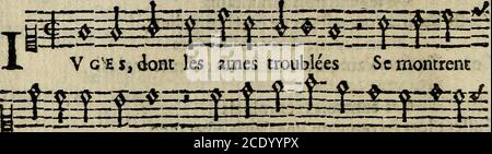 . [Paraphrase des pseavmes de David, : en vers françois, . deilrs brutaux, à fes folles penfées, Et fes fureurs infenféesAux péchez quil commit feruirent de tourmem. Si mon peuple meuft écouté,Si lingrat lfraël, qui dvneaueugle audace Se moque de ma menace,Euft fuiuy mes fentiers, & fait ma volonté, De fes ennemis inhumainsf euiTe abaiiTé lorgueil par de cruels fuppîîcfif, Pour luy mes bontez propicesContre Ces fiers vainqueurs eufïènt armé mes mzlae&gt;, Ces ennemis fî criminelsEufTent lors reconnu quvnefauflè efperance Àbufoit leur arrogance &gt;Et ce peuple euft goufté des plaifirs éternels Stock Photo