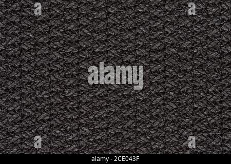 Exciting contrast fabric texture in dark tone. Stock Photo