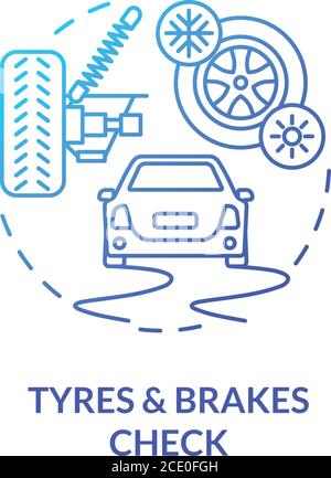 Engine check concept icon Stock Vector